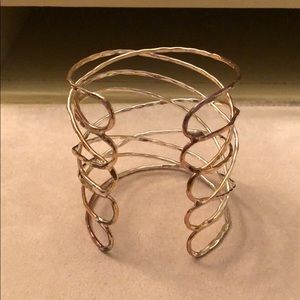 Sexy silver cuff